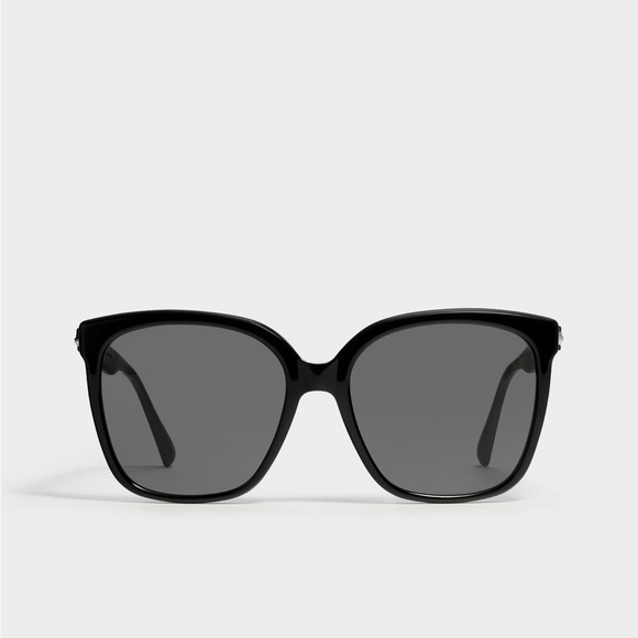 gentle monster larosa sunglasses. black, oversized vibe, worn once, like-new main image 6